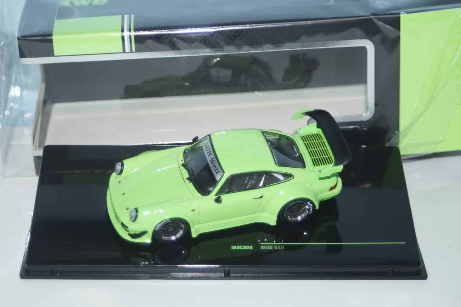 Ixo porsche 911 rwb 930 hell green moc208 1:43