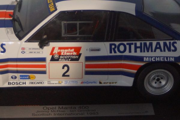 Pj rally models opel manta 400 scottish international 1983 jimmy mcrae - ian grindod pjs83 ixo