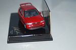 Microchamps ford escort  cosworth red 1:64th 510641106 and ford escort rs cosworth broucher in german