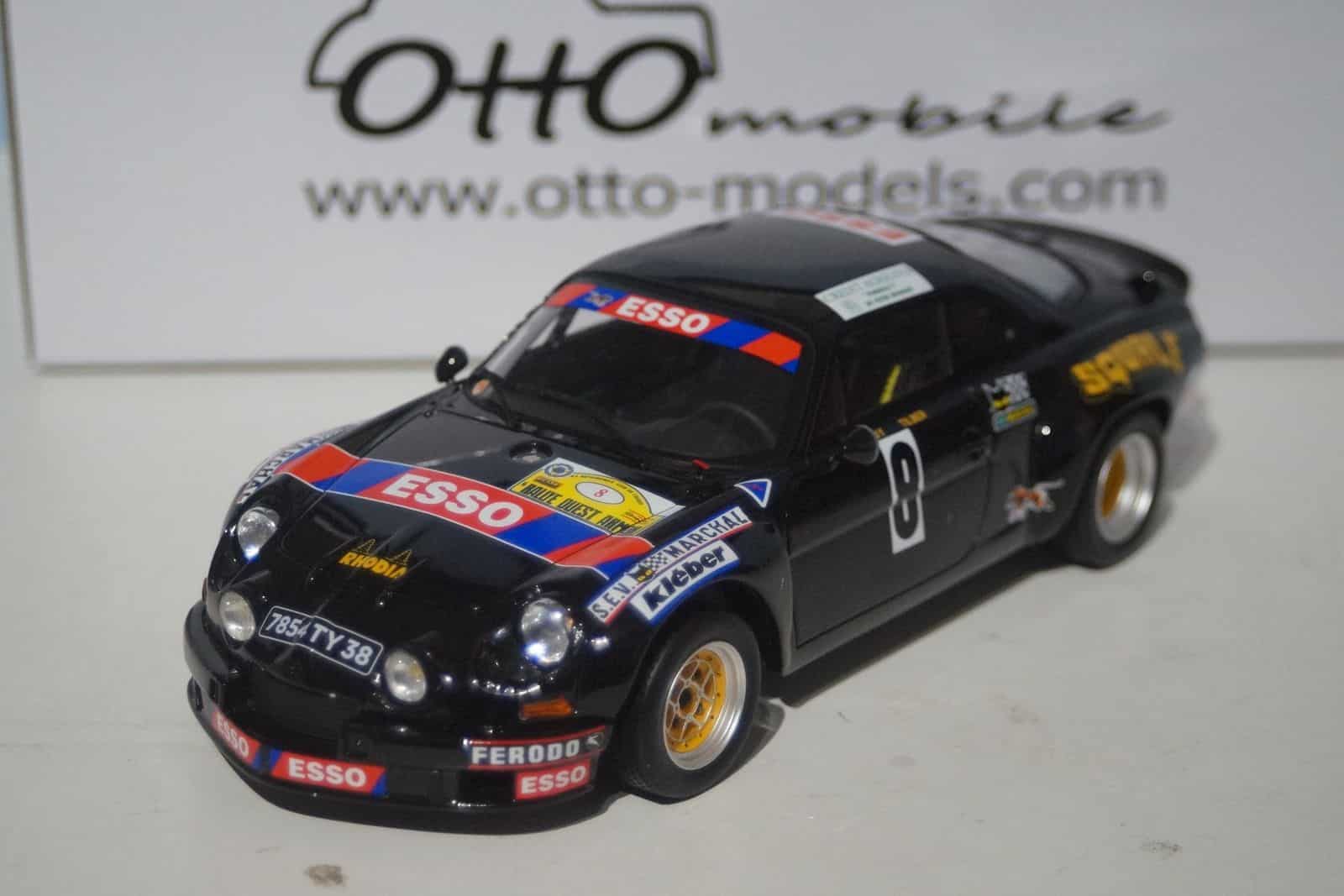 Otto alpine renault a110 r.d.armor by b.saby 1:18 scale ot857