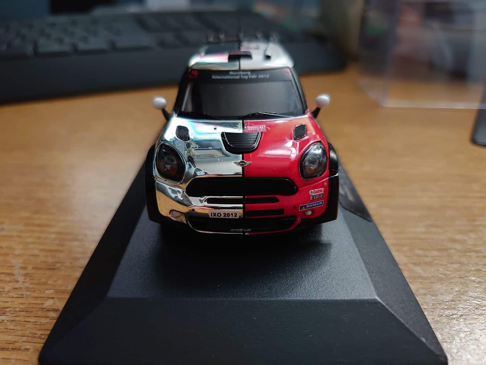 Ixo mini john cooper works wrc nurnberg toy fair limited edition 1 of 150 1:43