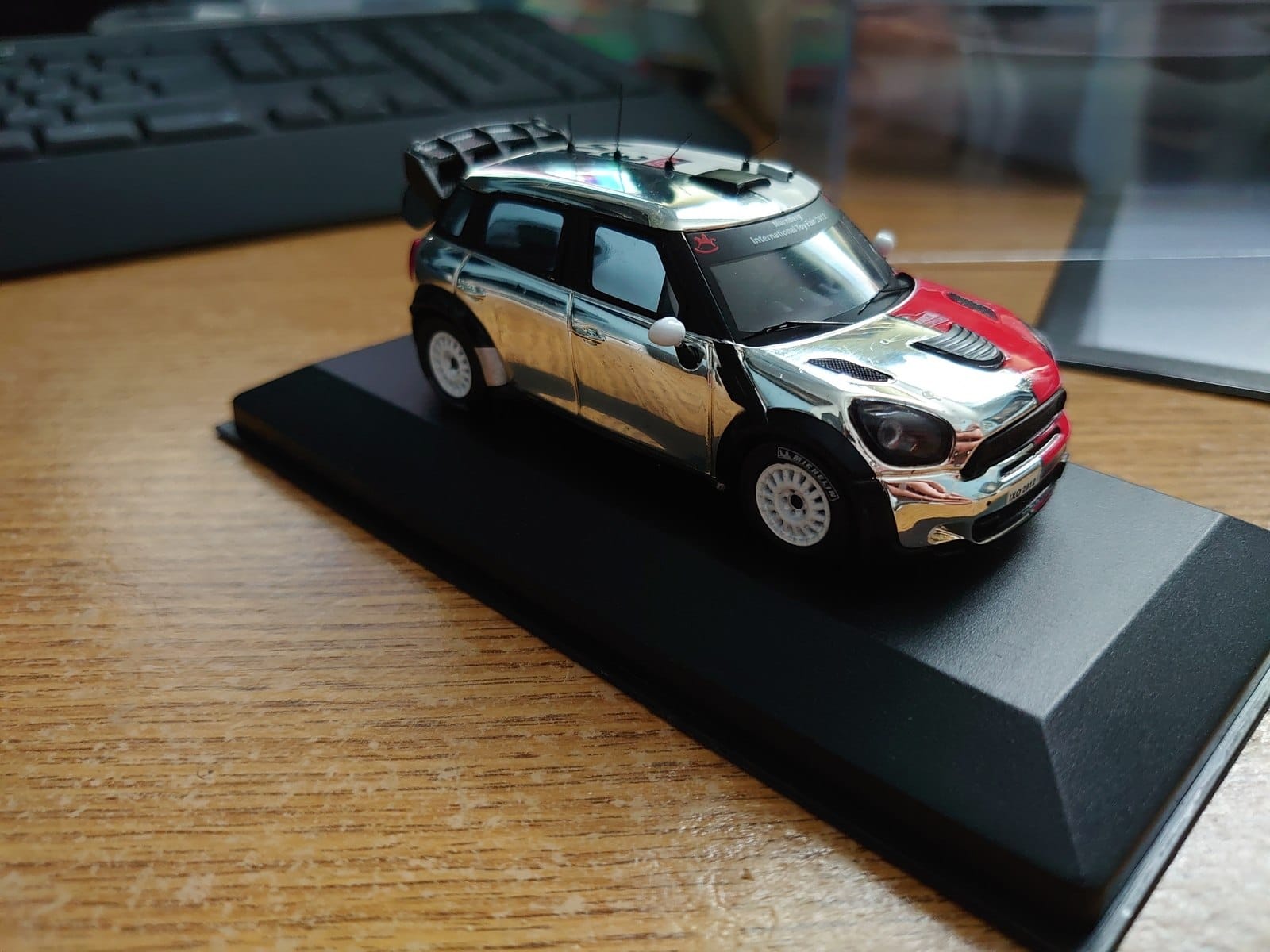 Ixo mini john cooper works wrc nurnberg toy fair limited edition 1 of 150 1:43