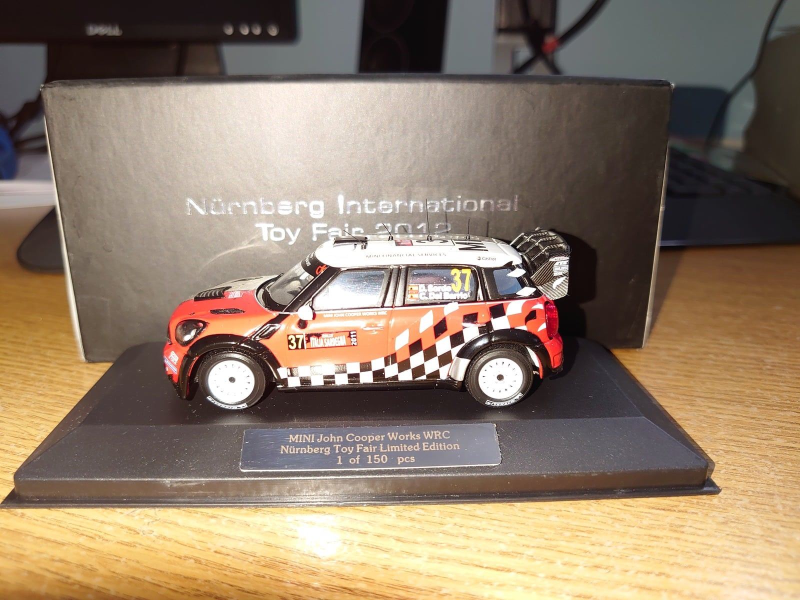 Ixo mini john cooper works wrc nurnberg toy fair limited edition 1 of 150 1:43