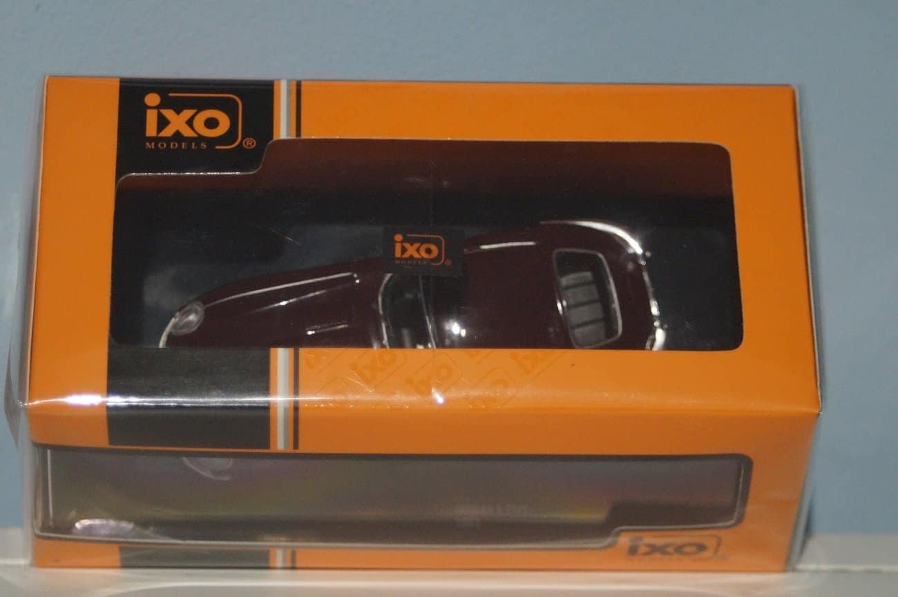 Ixo jaguar e-type 1963 maroon clc339n diecast 1:43
