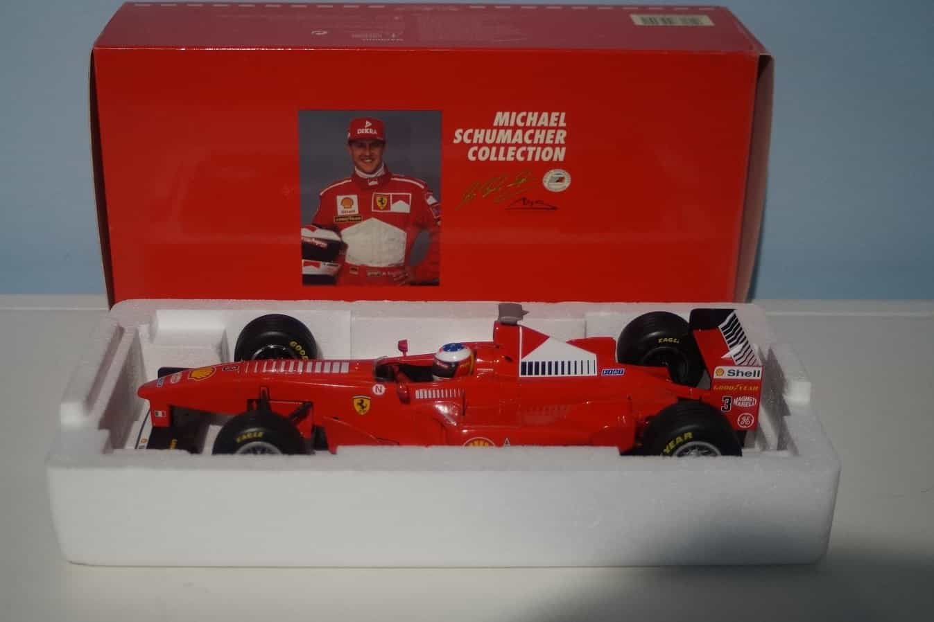 Minichamps ferrari f300 m.schumacher 510 981803 1:18th picture box
