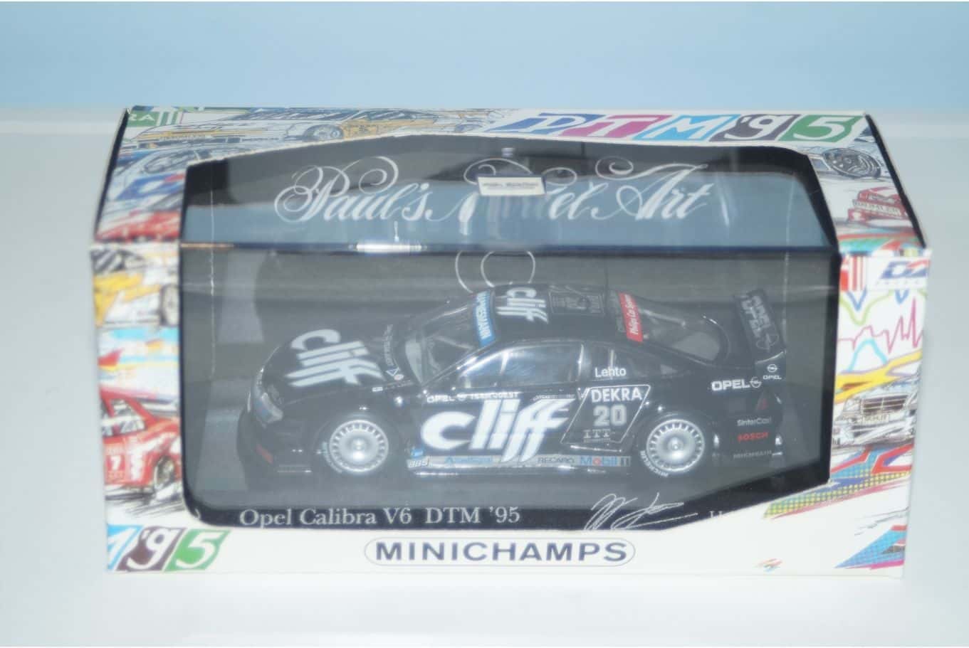 Minichamps mercedes c180 dtm 95 j.v.ommen 1:43 430 953303