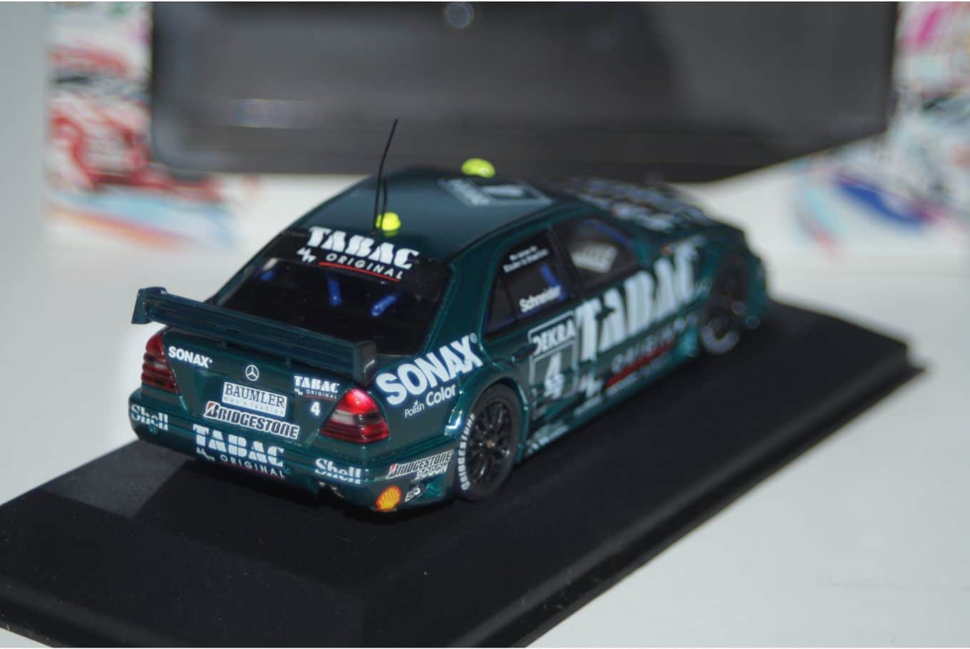 Minichamps mercedes c180 dtm 95 j.v.ommen 1:43 430 953303
