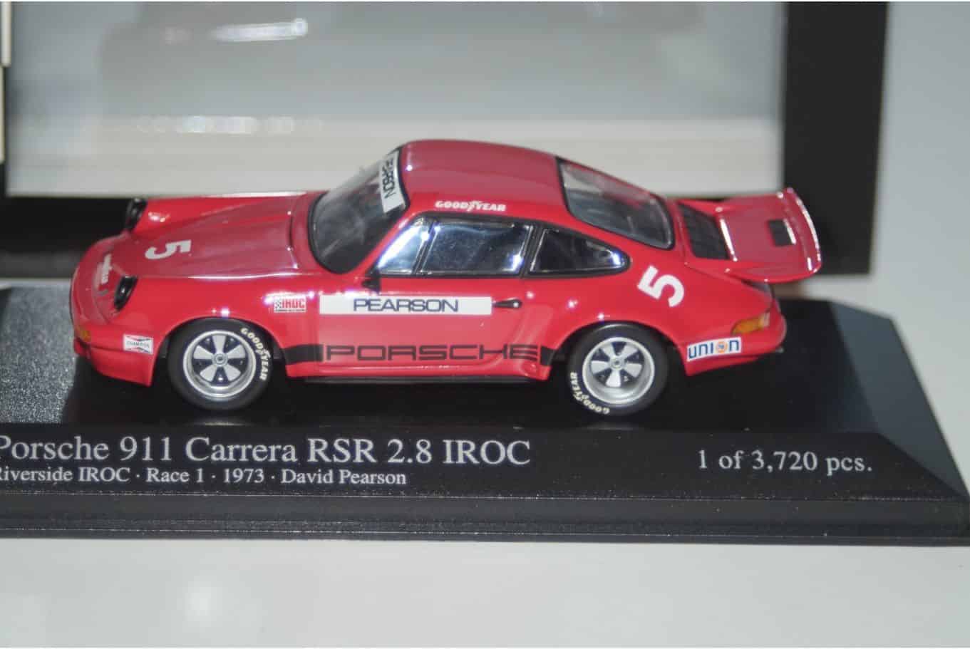 Minichamps porsche 911 carrera rsr 2.8 iroc 1973 430 736305