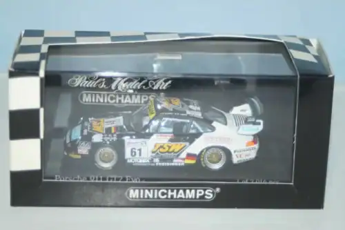 Minichamps porsche 911 gt2 evo lemans 1999  430 996761