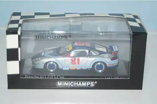 Minichamps porsche 911 gt3 daytona 2003 400 036981