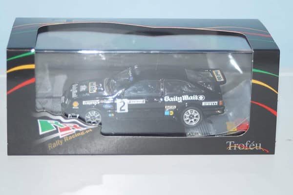 Trofeu ford sierra rs cosworth audi rally 1987 mark lovell 1:43 diecast rr.uk 51