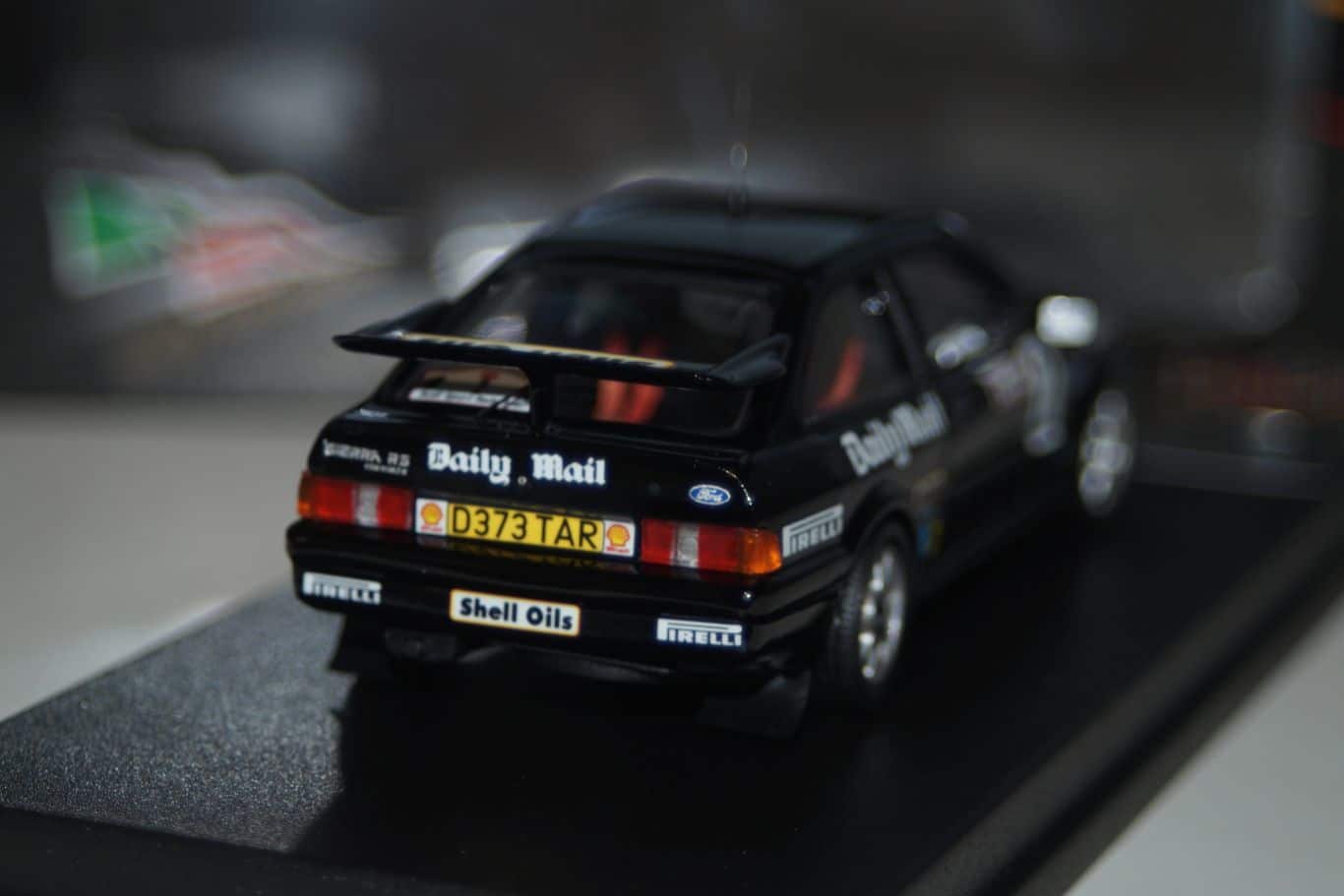 Trofeu ford sierra rs cosworth audi rally 1987 mark lovell 1:43 diecast rr.uk 51