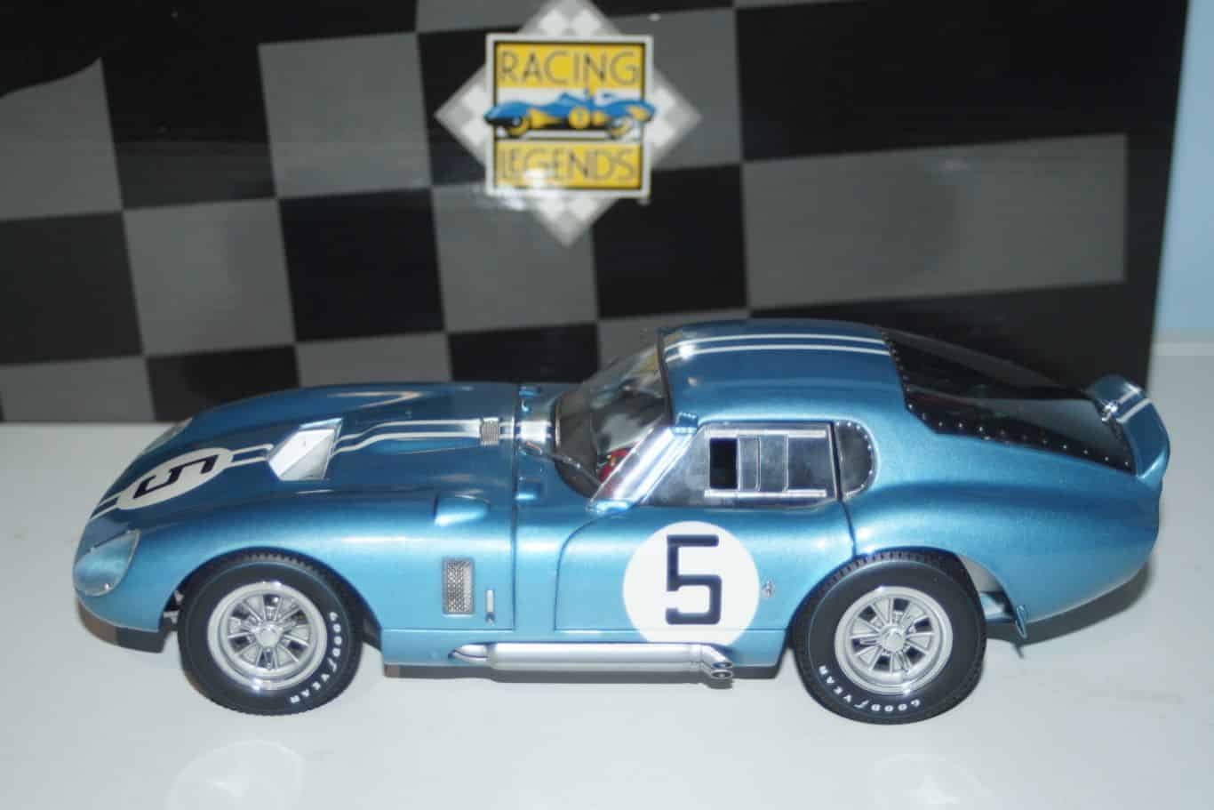 Exoto racing legends cobra daytona coupe lemans #5 1:18