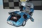 Exoto racing legends cobra daytona coupe lemans #5 1:18