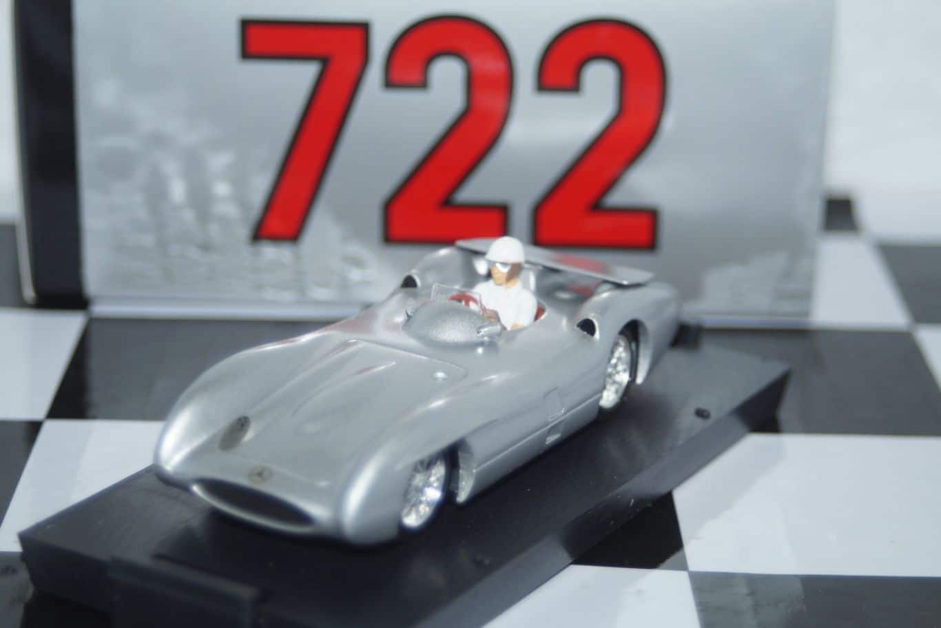 Brumm mercedes w196c 1955 test freno areodinamico 1:43 r281-ch
