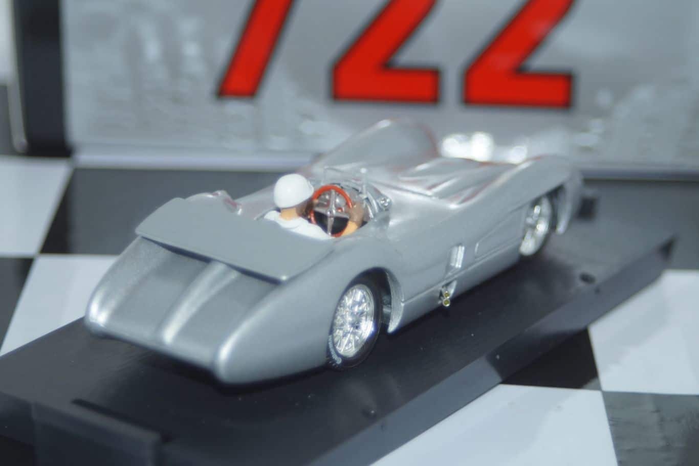 Brumm mercedes w196c 1955 test freno areodinamico 1:43 r281-ch