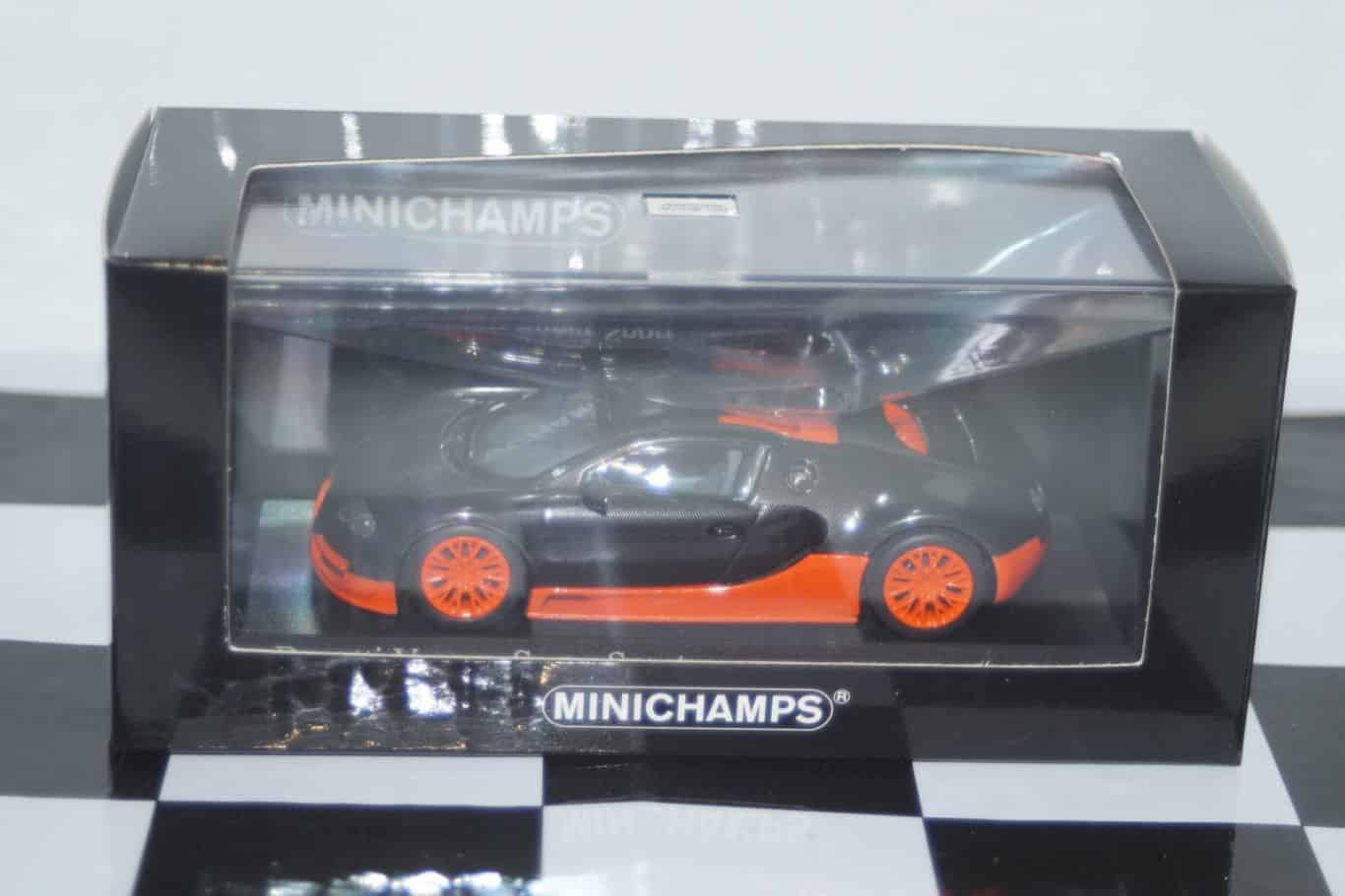 Minichamps bugatti veyron super sport 2010 400 110840 1:43