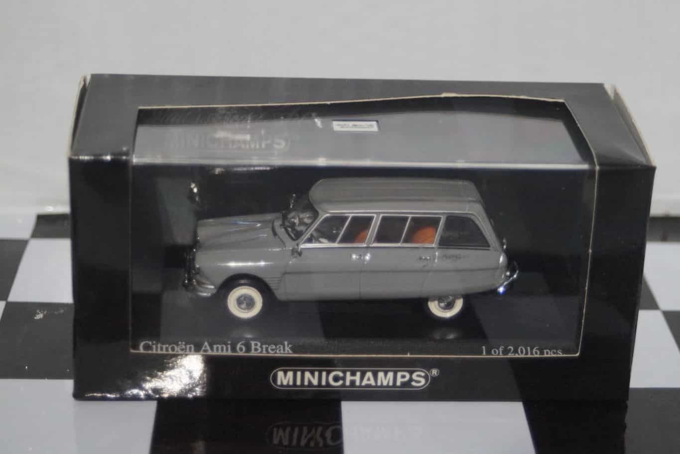 Minichamps Citroen AMi 6 Break 1967 Grey 1:43