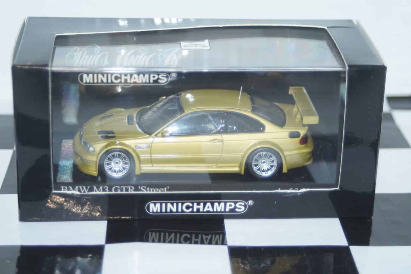 MinichampsBMWMGTRStreetYellow: