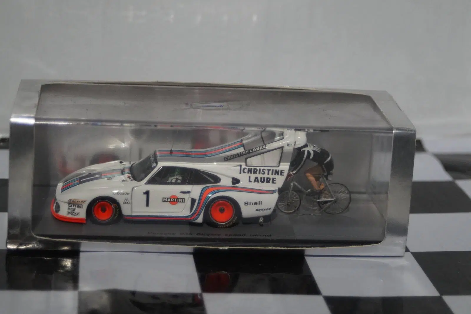 【spark】Porsche 935 BICYCLE SPEED RECORD A Porsche 935 Was Once Used for a Bicycle Speed-Record Attempt