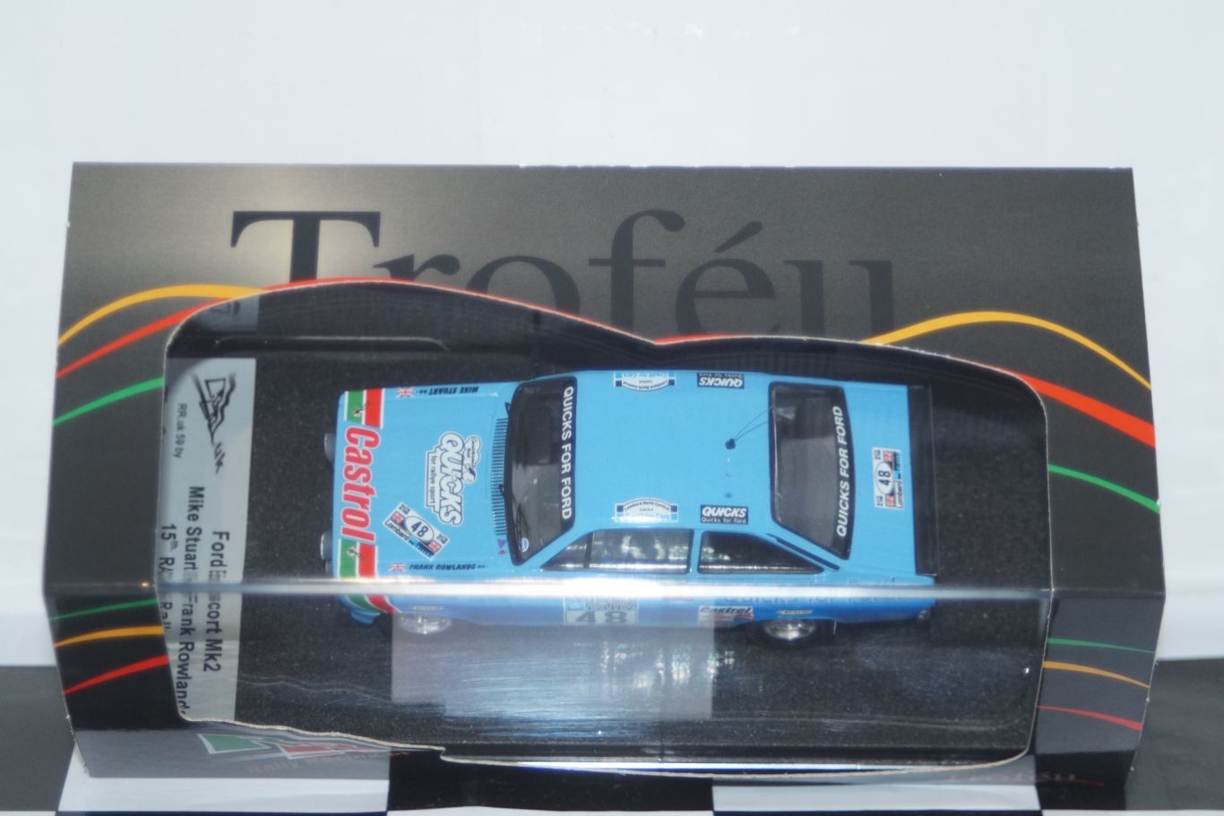 Trofeu ford escort mk2 rac rally 1980 1:43rd rr.uk 59