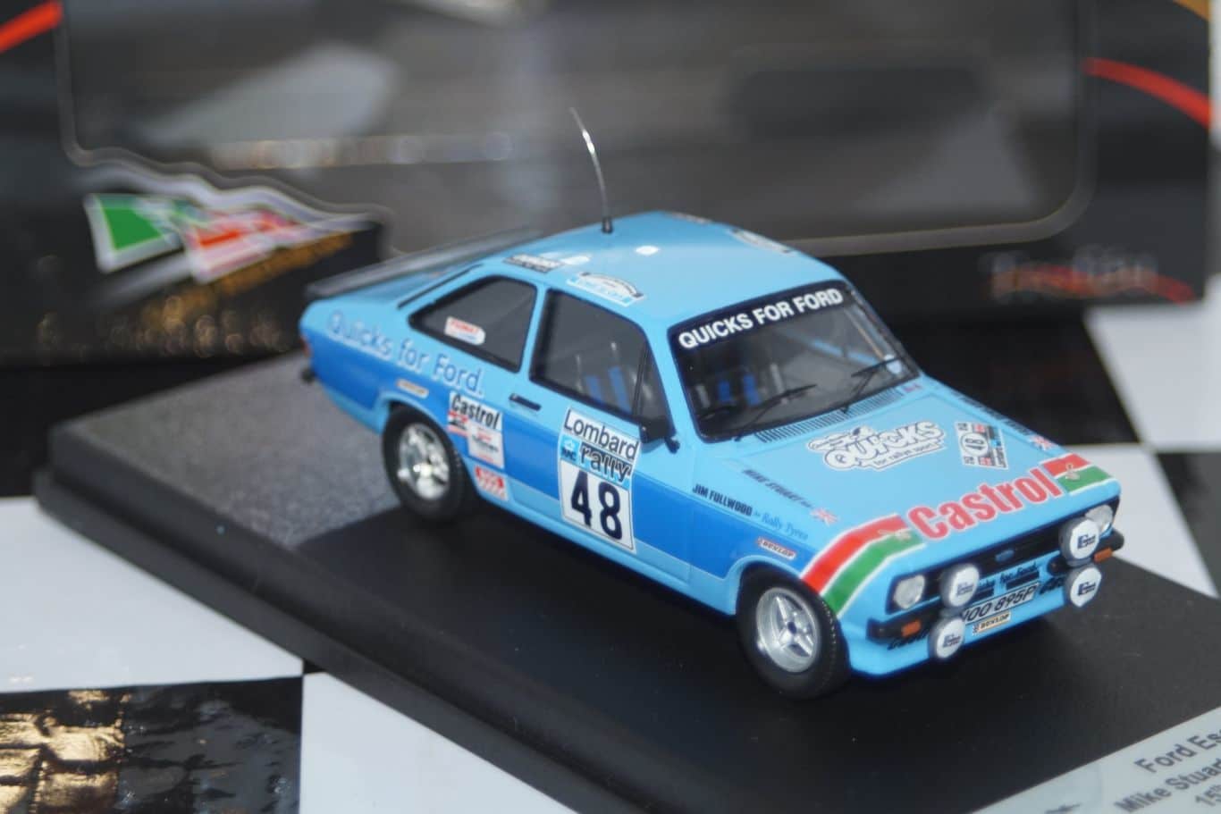 Trofeu ford escort mk2 rac rally 1980 1:43rd rr.uk 59