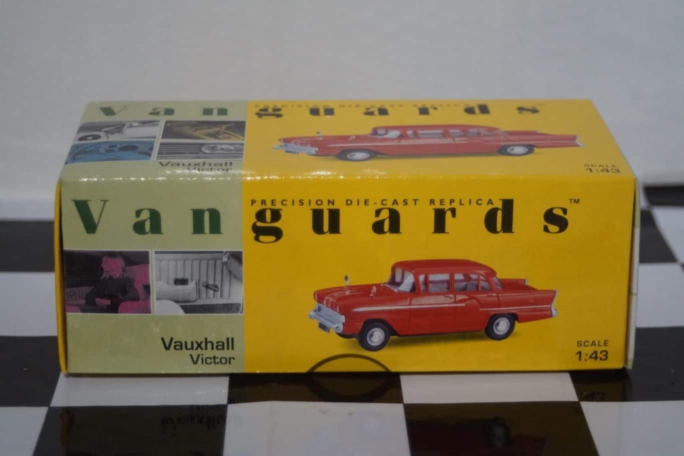 Vanguards austin mini van automobile association va14002 1:43 scale