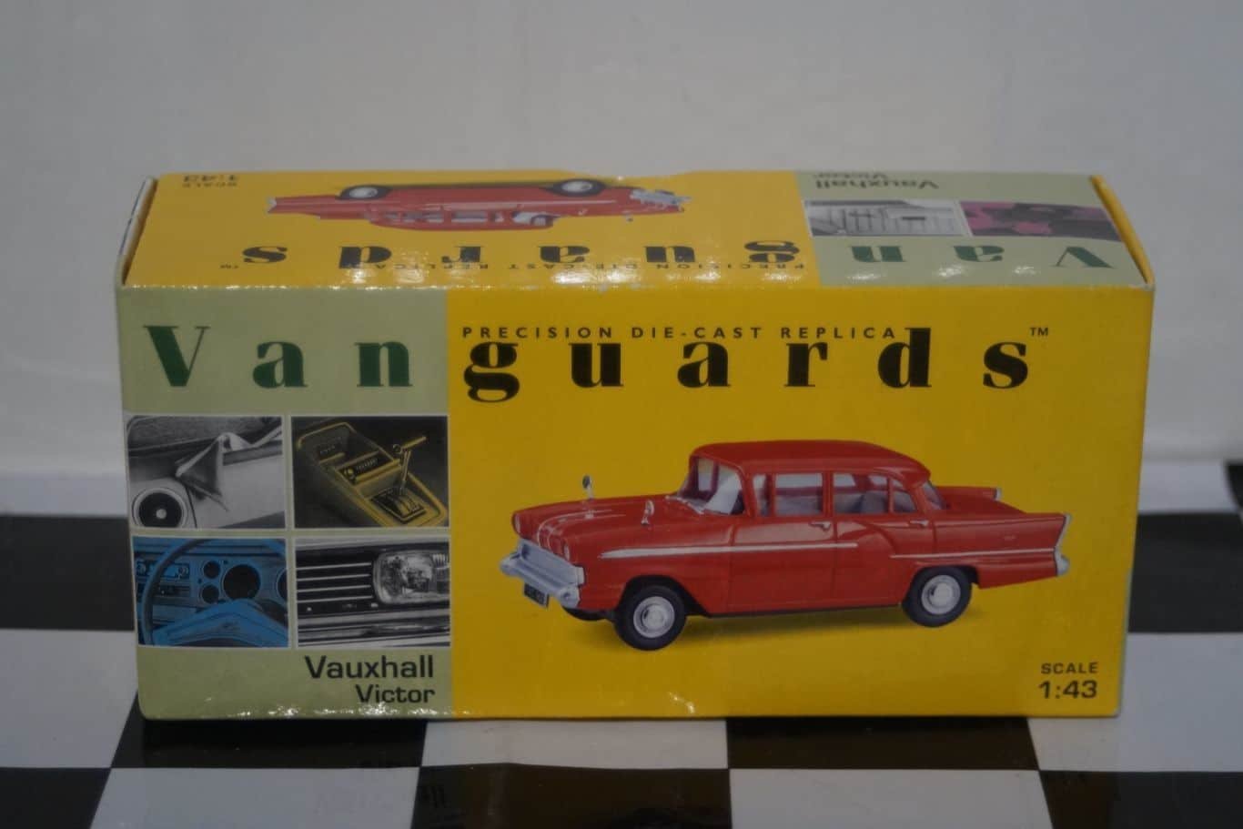 Vanguards austin mini van automobile association va14002 1:43 scale