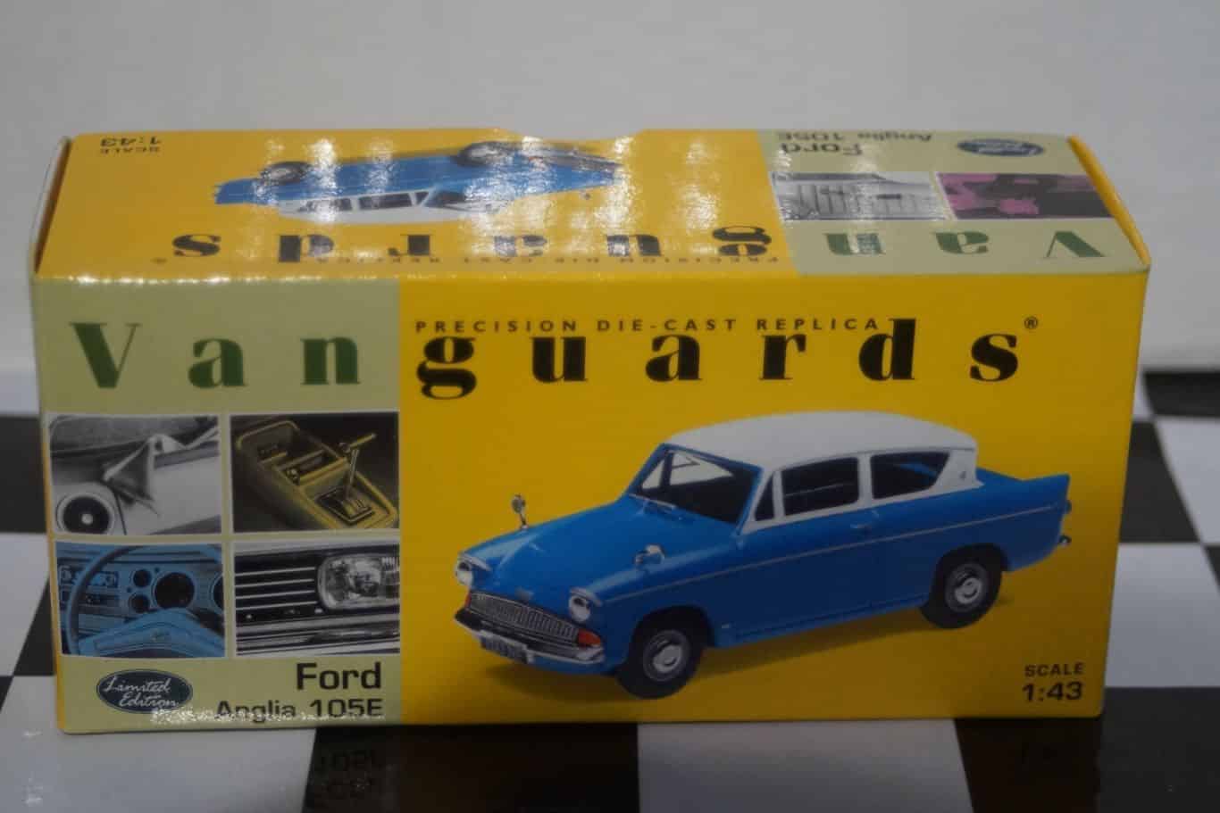 Vanguards austin mini van automobile association va14002 1:43 scale