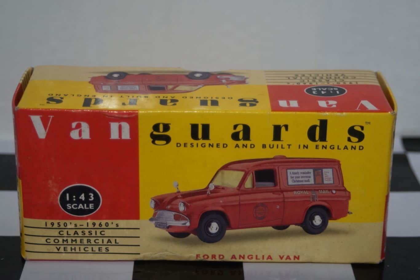 Vanguards austin mini van automobile association va14002 1:43 scale