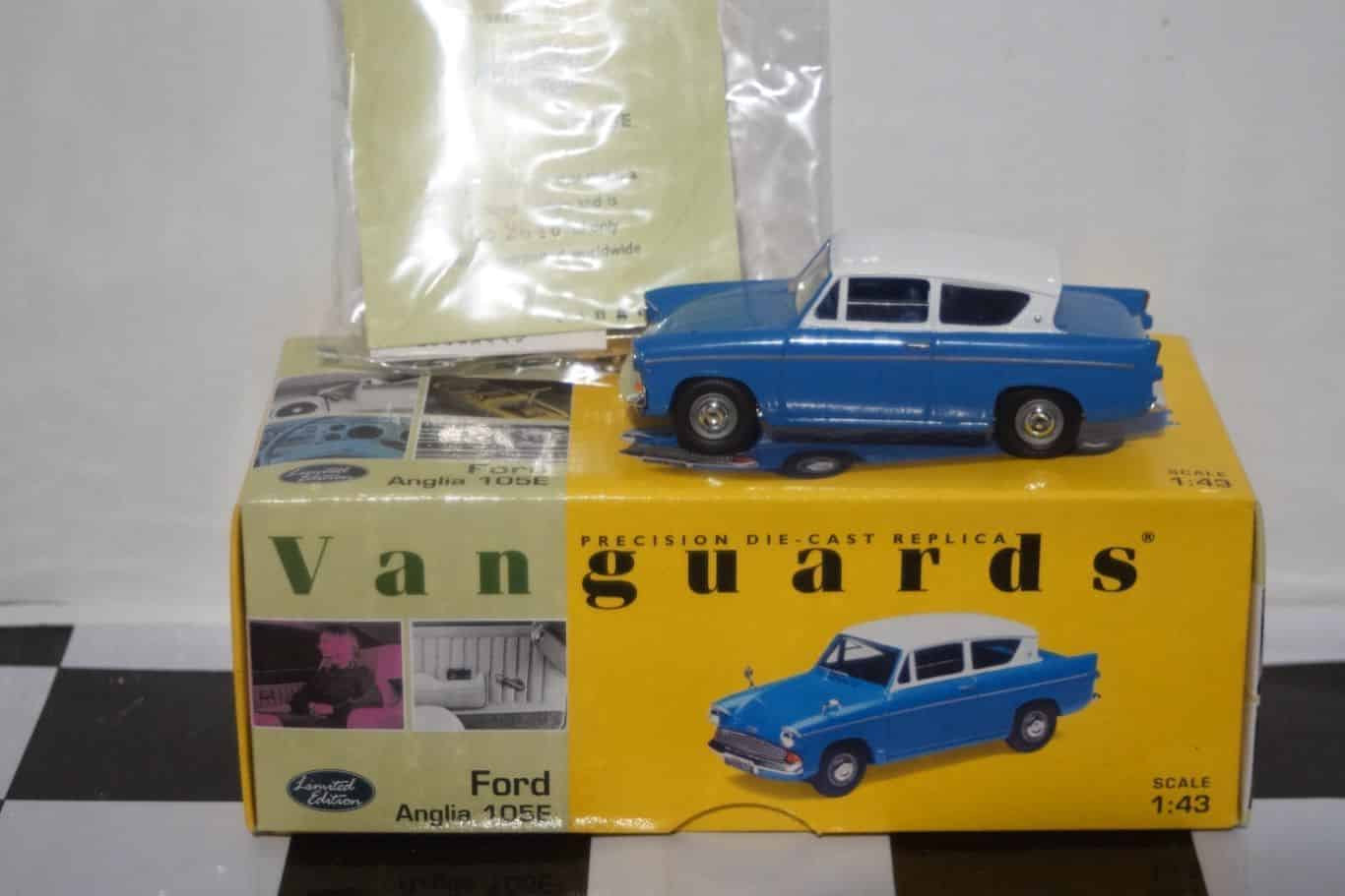 Vanguards austin mini van automobile association va14002 1:43 scale