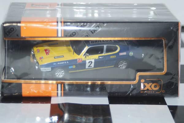 Ixo ford capri #2 sachs rallye baltic 1972 1:43 rac308