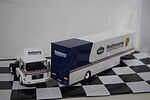 Ixo man bussing racing transporter rothmans porsche ttr022 1:43