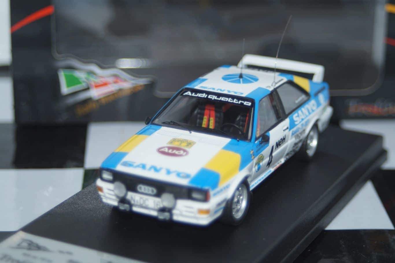 Subaru impreza rallye safari 1999 1:43rd scale rr.ke 06 trofeu