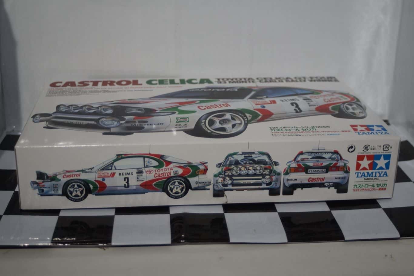 Tamiya Toyota Celica GT-FOUR Rallye Monte Carlo 1993 1:24 Plastic