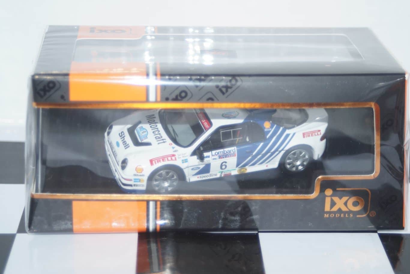 Ixo ford rs200 rac rally 1986 k.grundel 1:43 rac314