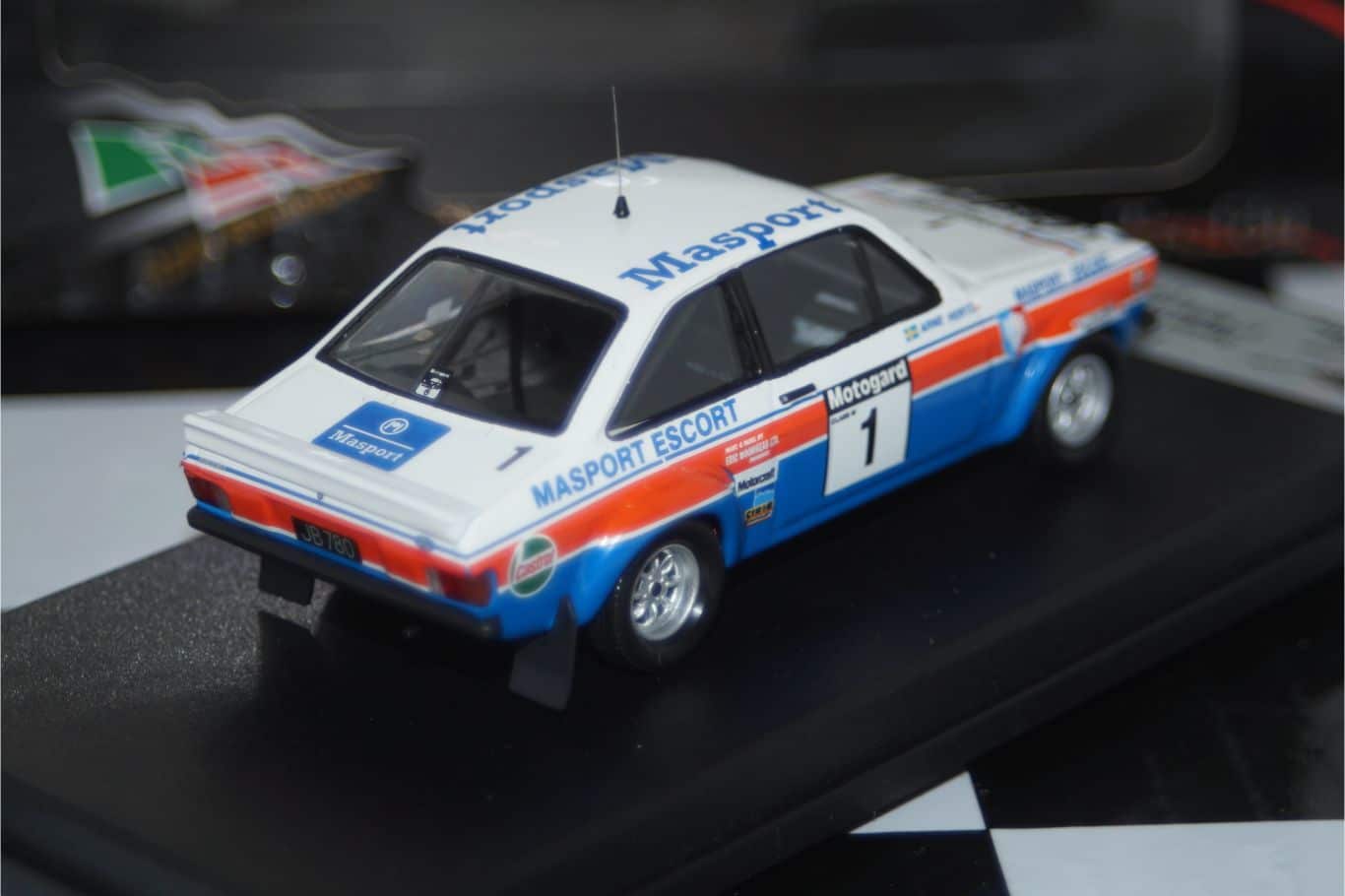 Ford Cortina GT East African Safari 1964 1:43rd Scale RR.ke 07 TROFEU