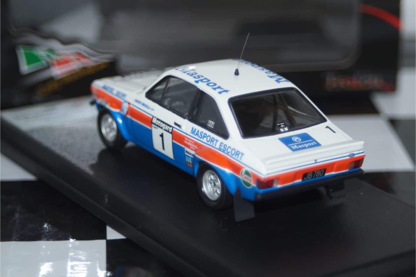 Ford Cortina GT East African Safari 1964 1:43rd Scale RR.ke 07 TROFEU