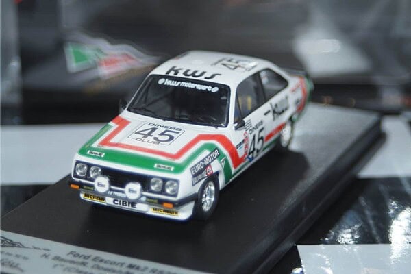 Ford escort mk2 norisring 1976 k.ludwig rr.de 35 trofeu resin