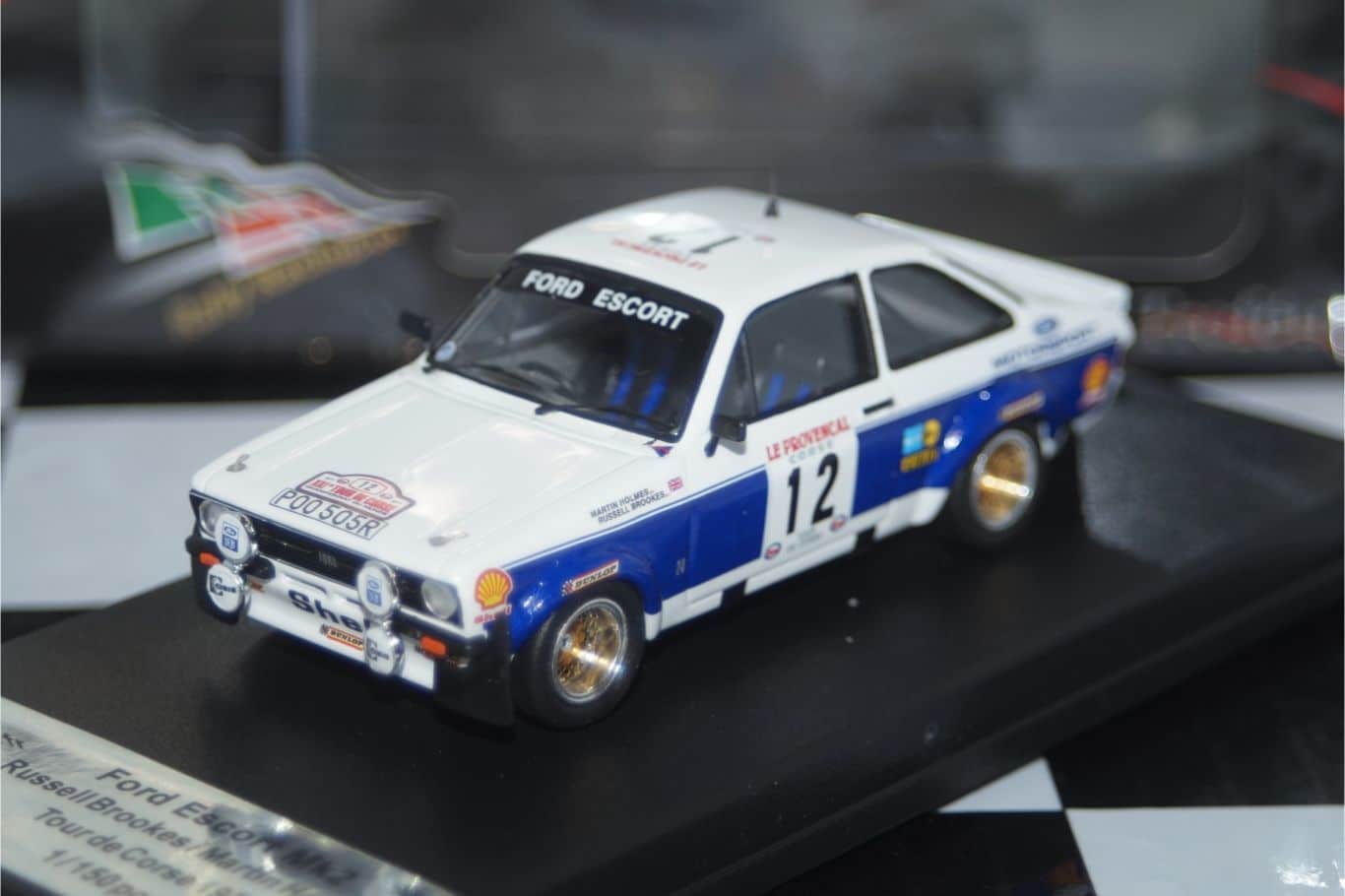 Ford escort mk2 norisring 1976 k.ludwig rr.de 35 trofeu resin