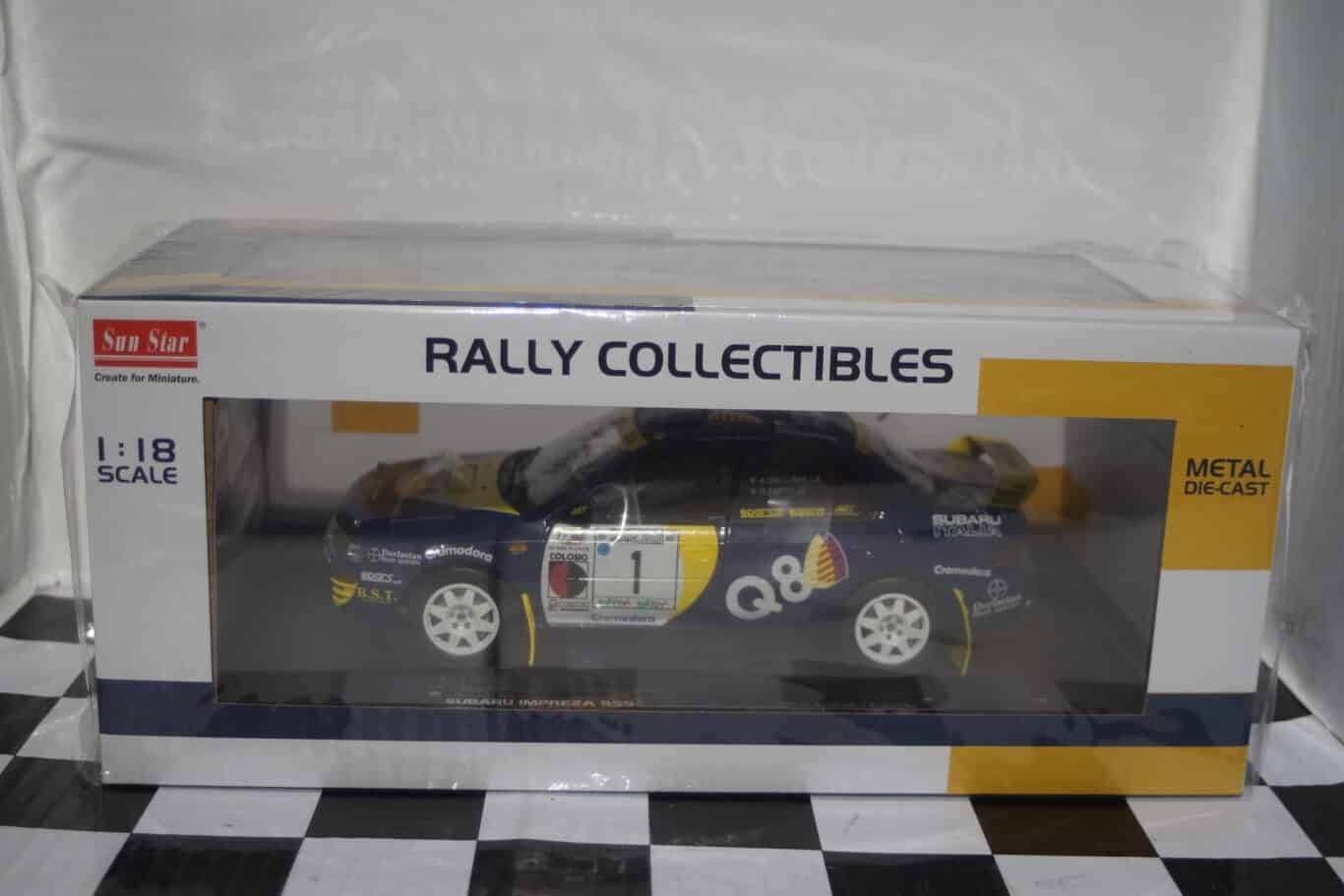 Sunstar ford escort rs turbo 1984 white 4963r 1:18 scale