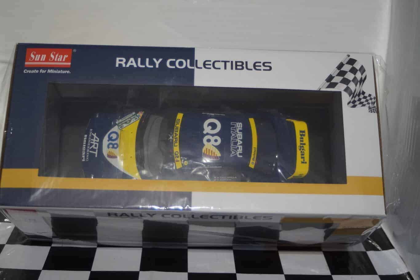Sunstar ford escort rs turbo 1984 white 4963r 1:18 scale