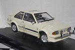 Sunstar ford escort rs turbo 1984 white 4963r 1:18 scale