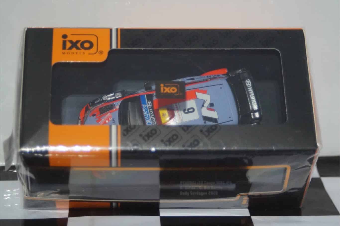 Ixo hyundai i20 coupe wrc sardegna 2020 d.sordo 1:43 diecast ram763