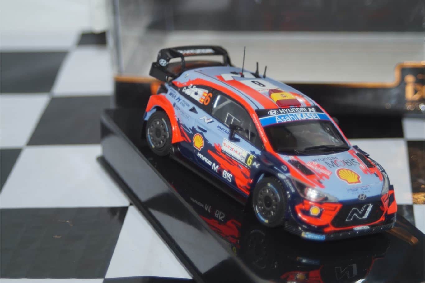 Ixo hyundai i20 coupe wrc sardegna 2020 d.sordo 1:43 diecast ram763