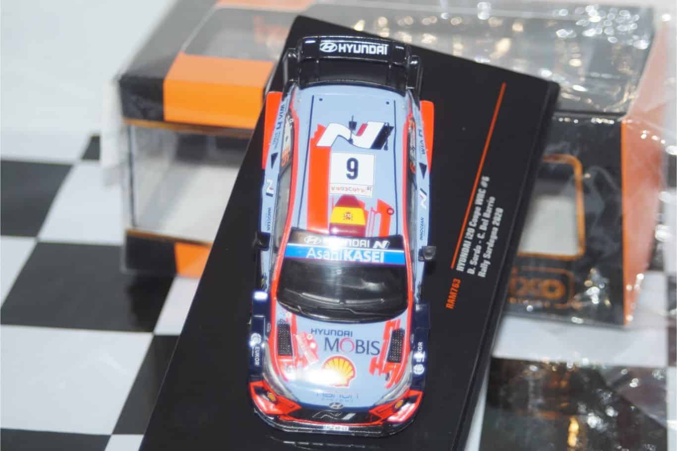 Ixo hyundai i20 coupe wrc sardegna 2020 d.sordo 1:43 diecast ram763