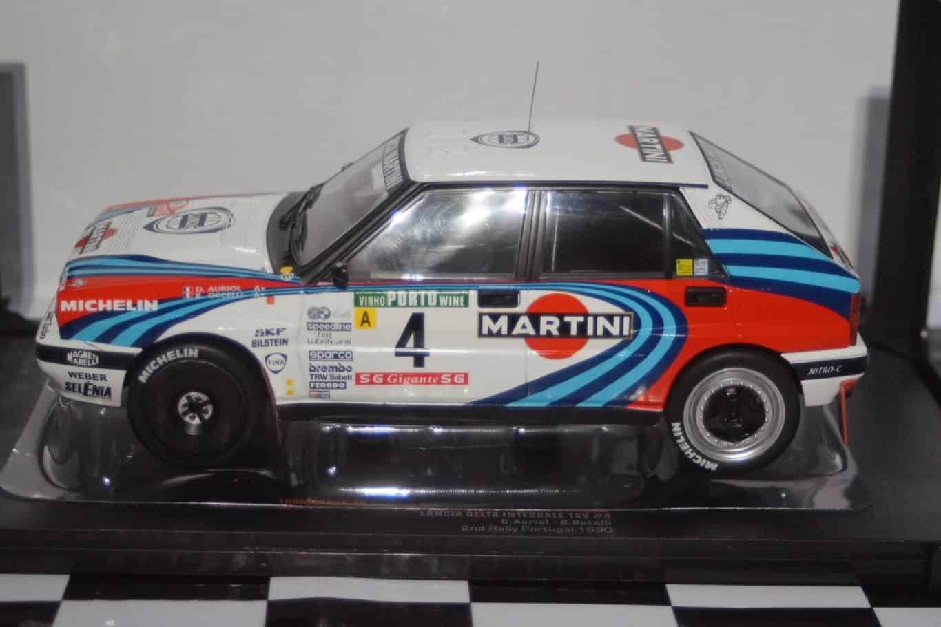 Ixo lancia delta integrale portugal 1990 d.auriol 1:18