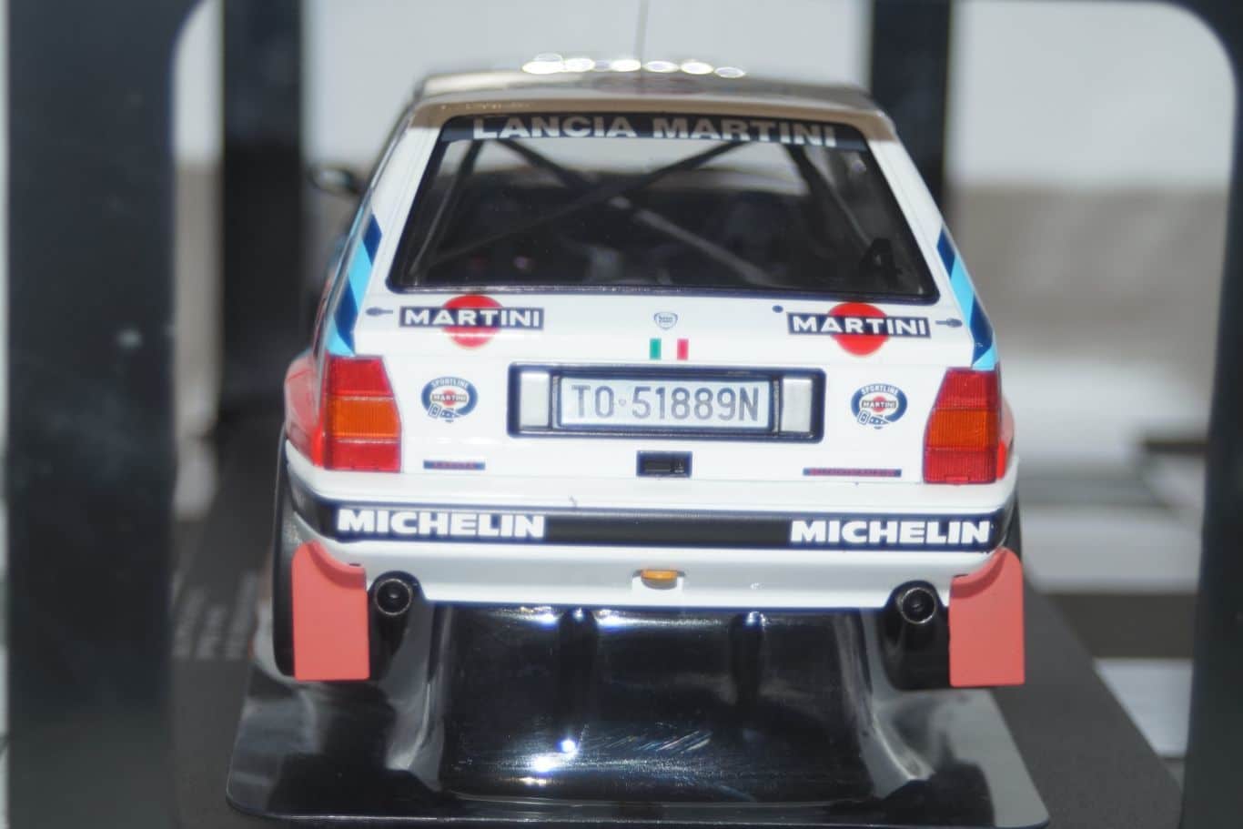 Ixo lancia delta integrale portugal 1990 d.auriol 1:18