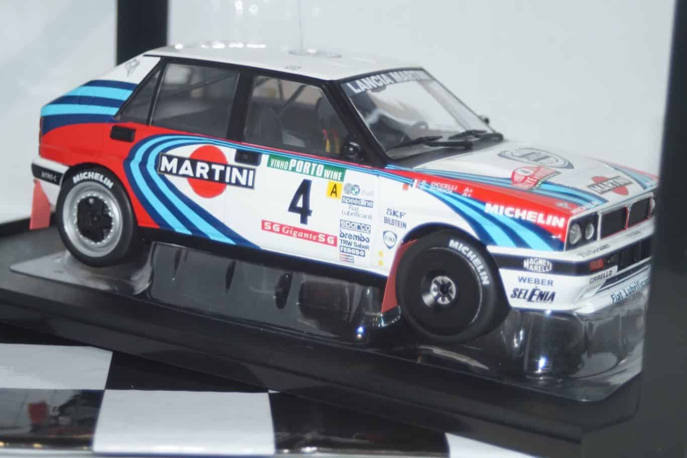 Ixo lancia delta integrale portugal 1990 d.auriol 1:18
