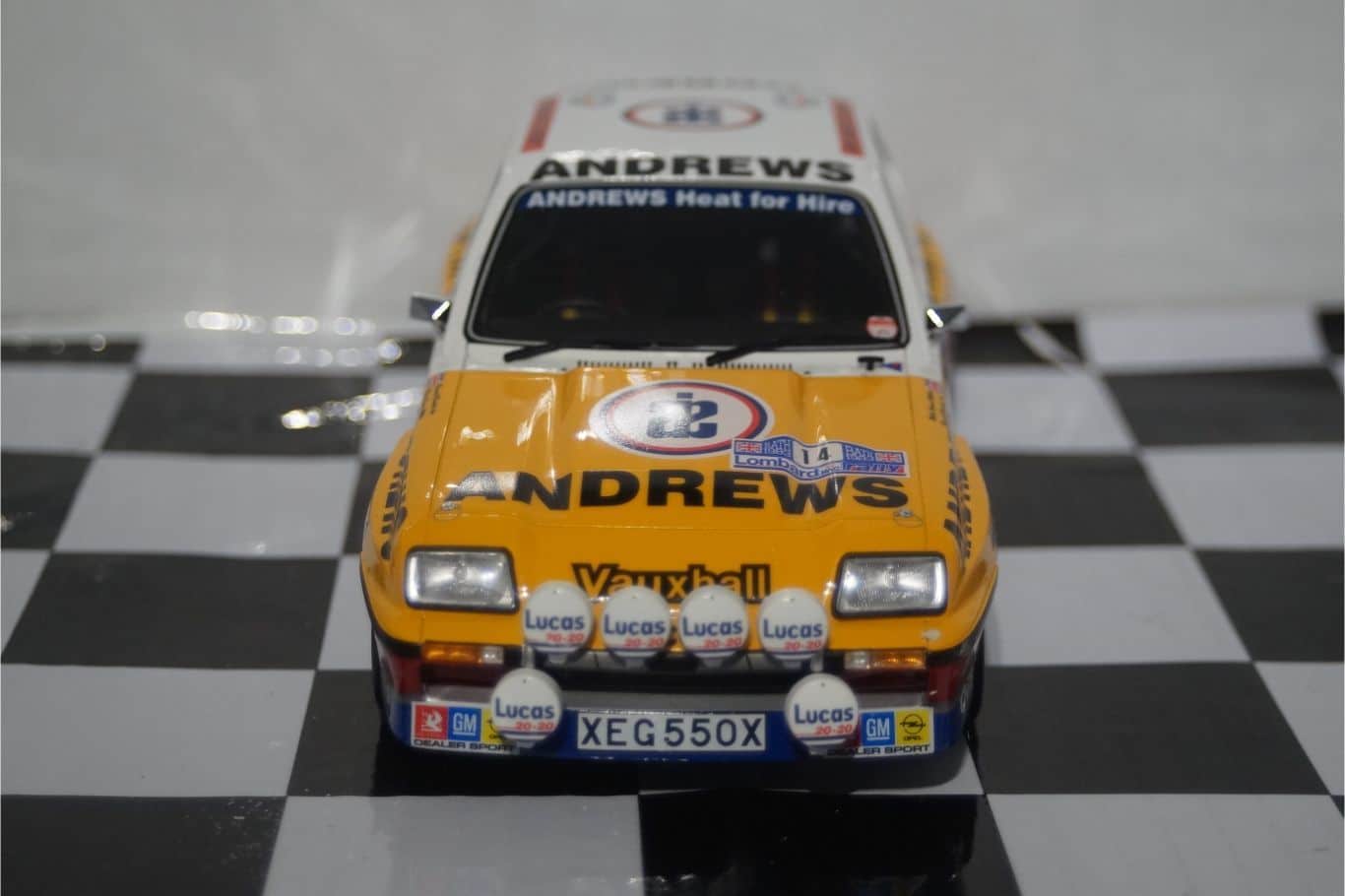 Otto vauxhall chevette gr.b rac rally 1983 1:18 ot370